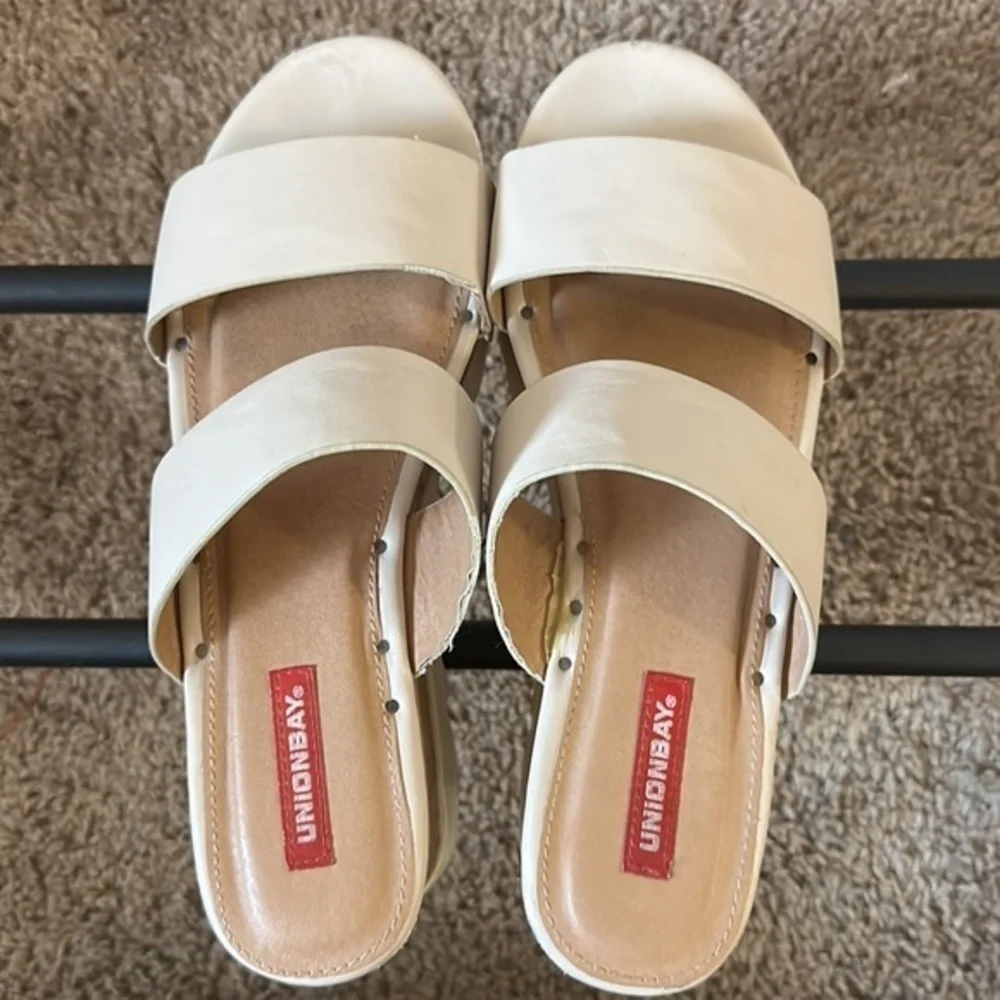 Unionbay Womens Zozo Slide Platform Sandals size 7.5
